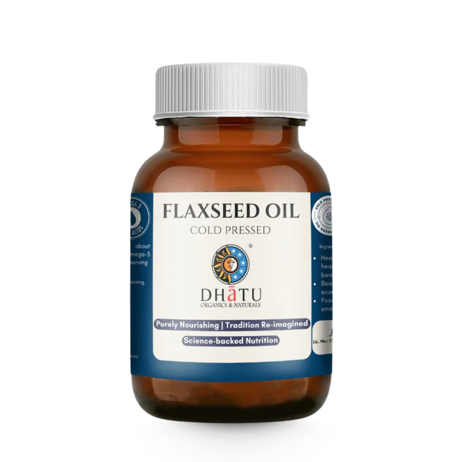 Flaxseed Oil 100ml | 100% Pure | Cold Pressed