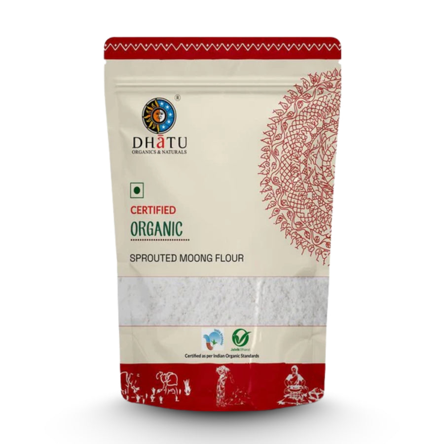 Organic Sprouted Moong Flour 250g