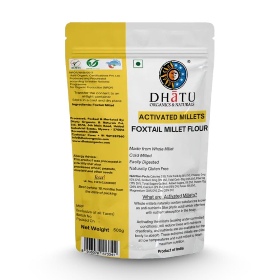 Activated Foxtail Millet Flour 500g