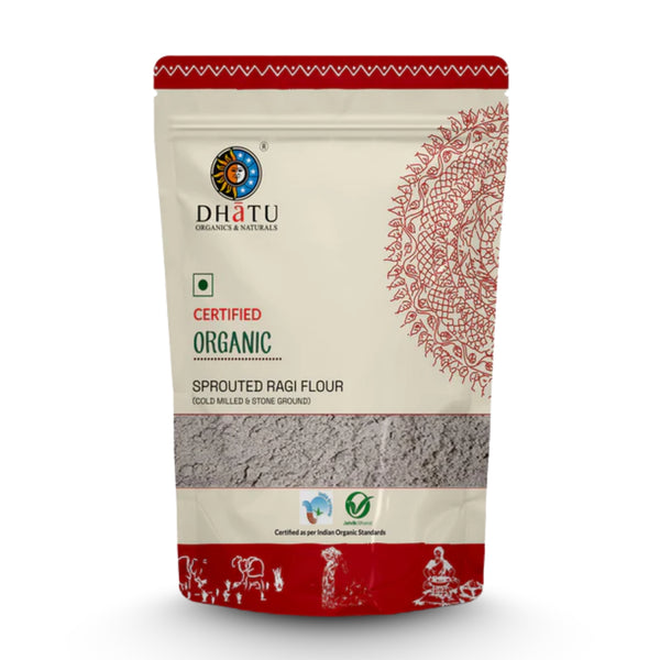 Organic Sprouted Ragi Flour 500g | Nachani Satva