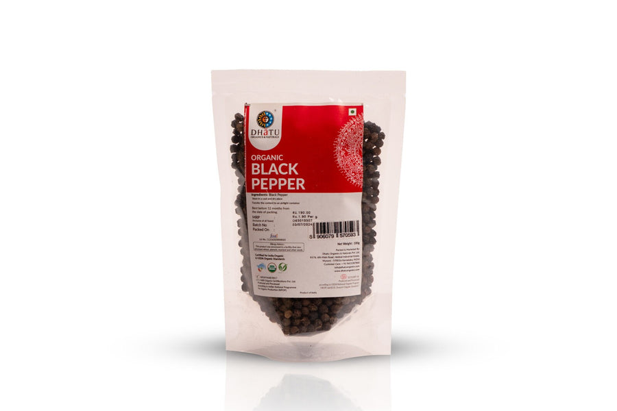 Organic Black Pepper 100g