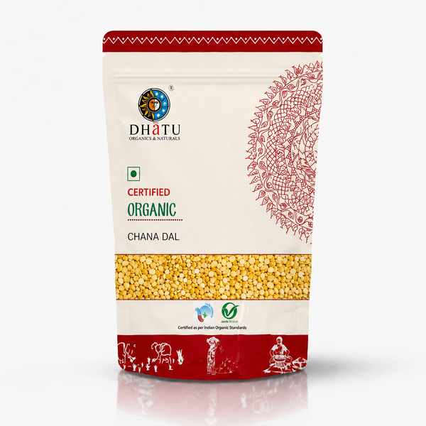 Organic Chana Dal/Split Bengal Gram 500g
