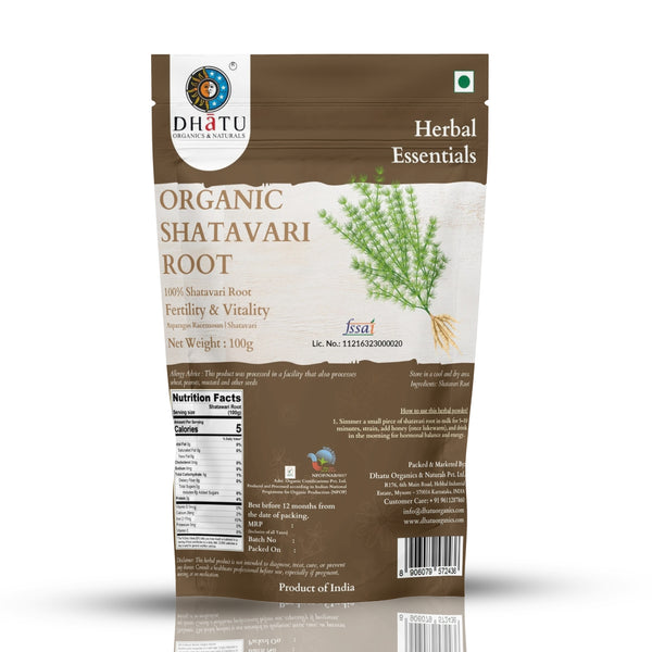 Organic Shatavari Root 100g