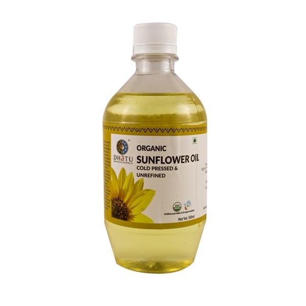 Organic Sunflower Oil 500ml