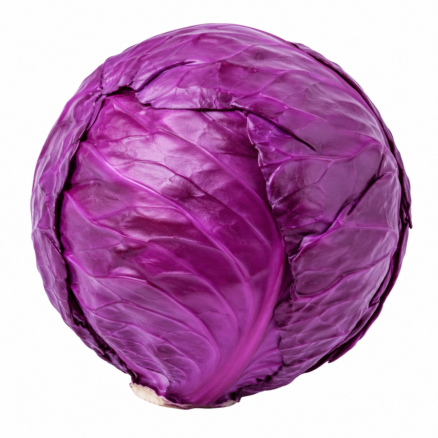 Organic Purple Cabbage (ನೇರಳೆ ಎಲೆಕೋಸು | बैंगनी पत्तागोभी) 500g