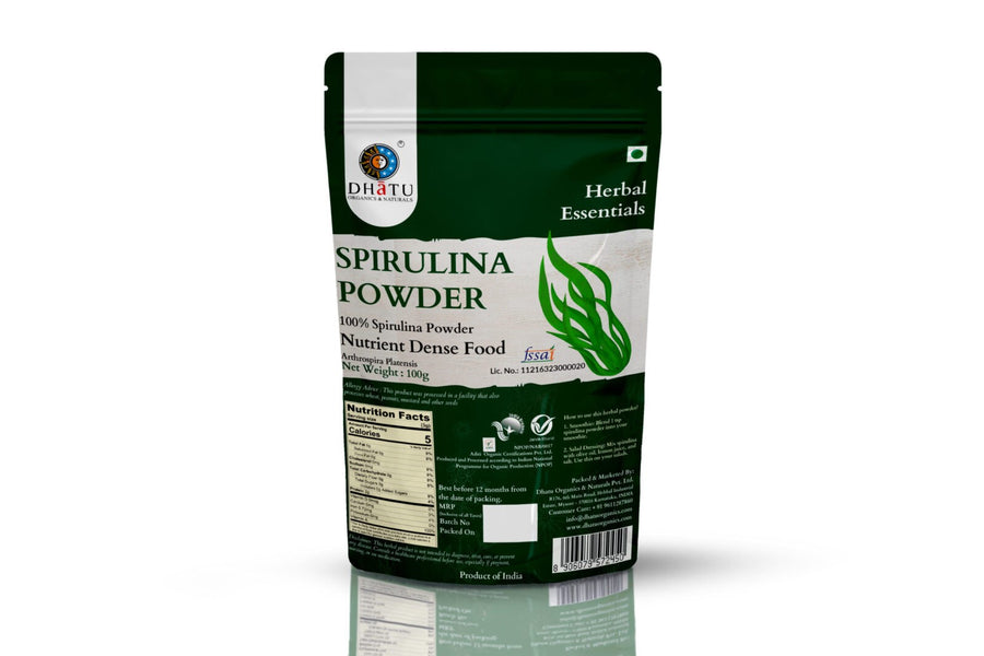Organic Spirulina Powder 100g