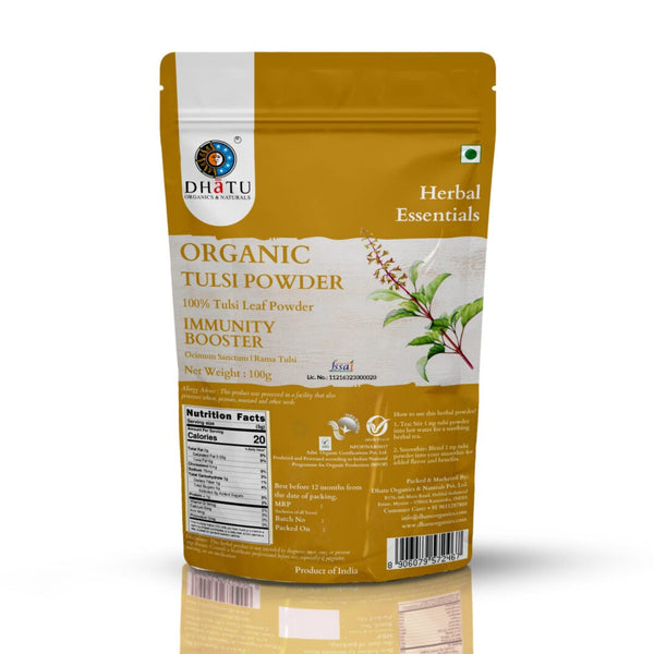 Organic Tulsi Leaf Powder 100g