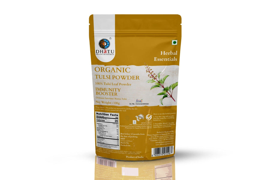 Organic Tulsi Leaf Powder 100g
