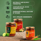 Lacto-Fermented Lemon Pickle 250g – No Oil, No Vinegar