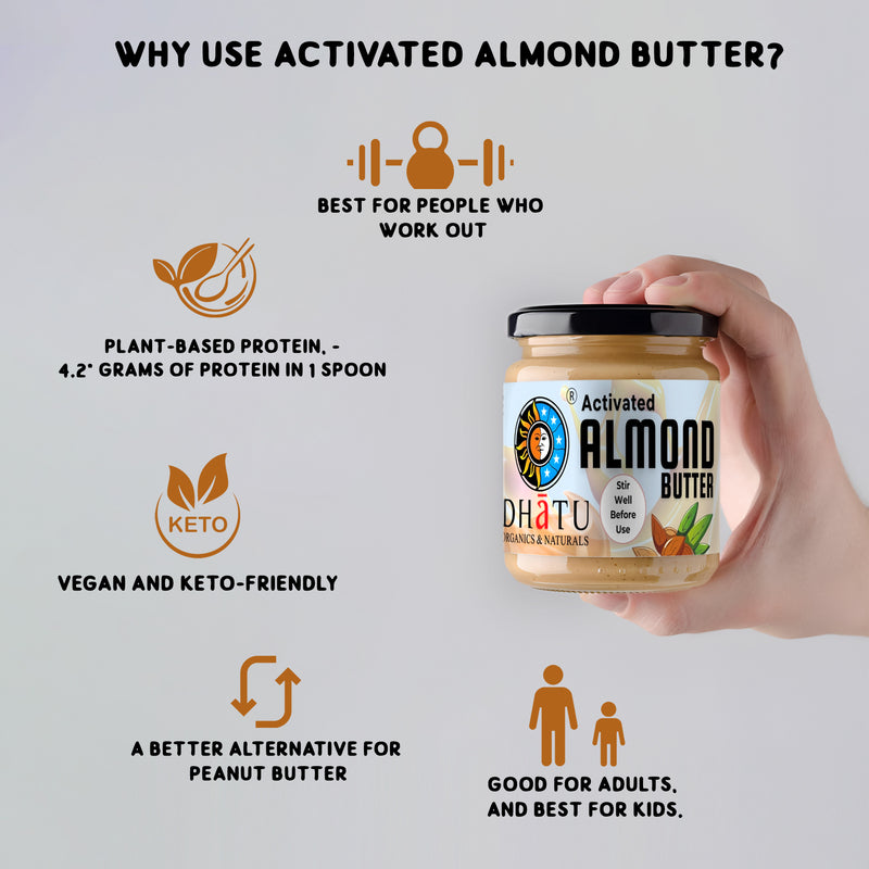 Activated Almond Butter 175g | 500g