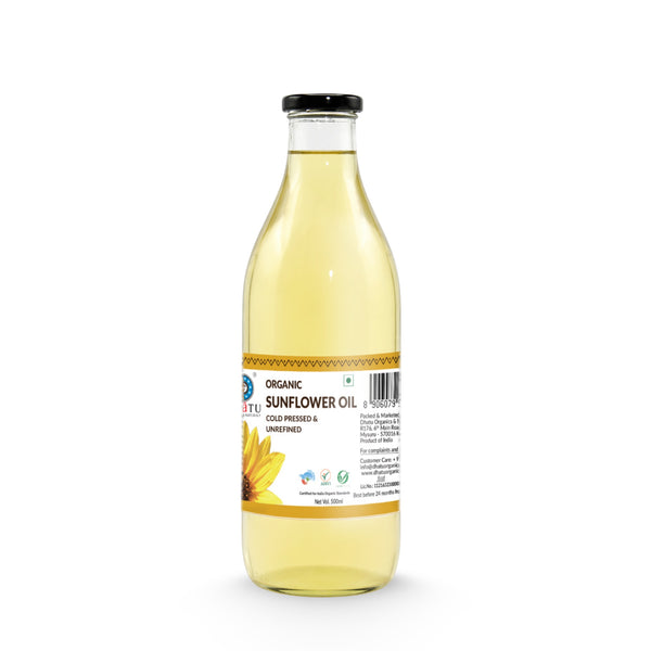 Organic Sunflower Oil 500ml