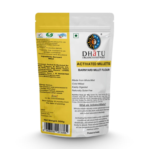 Activated Barnyard Millet Flour 500g