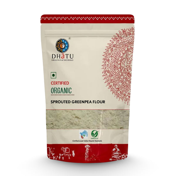 Organic Sprouted green pea flour 500g