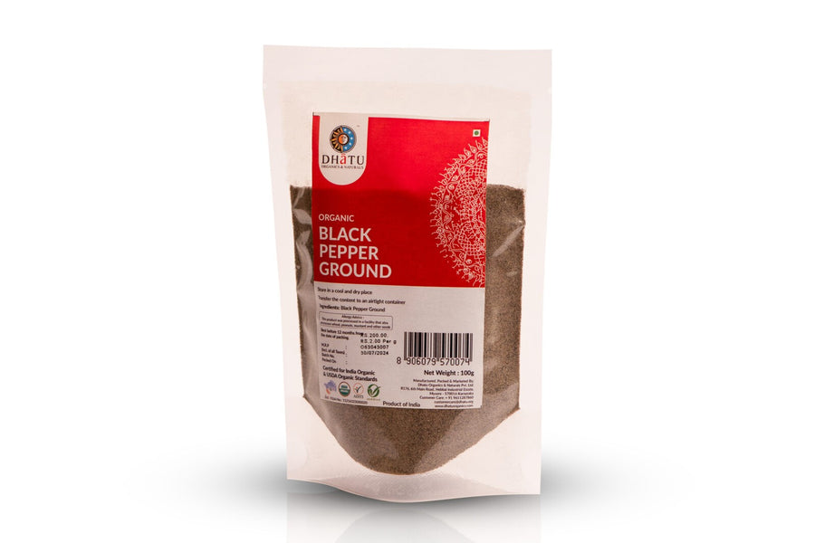 Organic Black Pepper Powder 100g