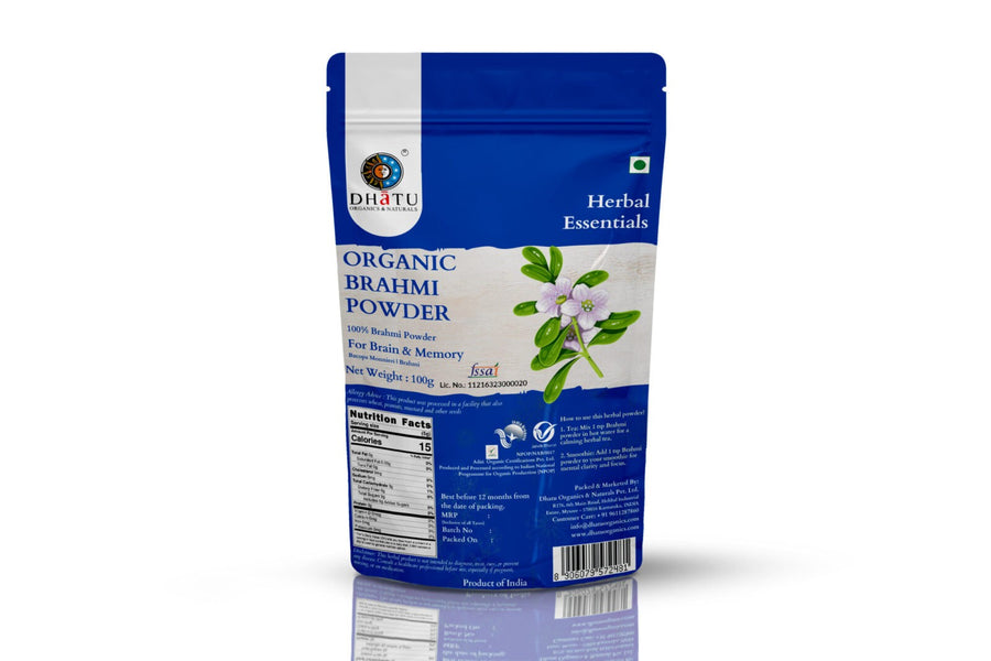 Organic Brahmi Powder 100g