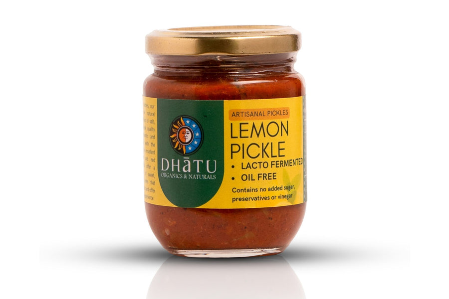 Lacto-Fermented Lemon Pickle Oil Free 1kg