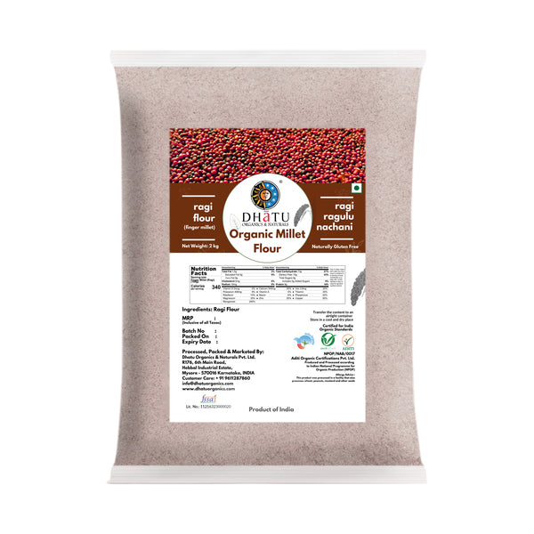 Organic Ragi Flour 2kg
