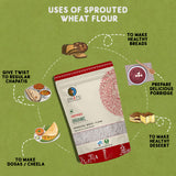 Organic Sprouted Wheat Flour 500g | Improved Digestion
