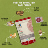 Organic Sprouted Jowar Flour 500g | Cold Milled