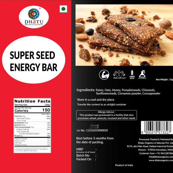 Super Seed Energy Bar 35g