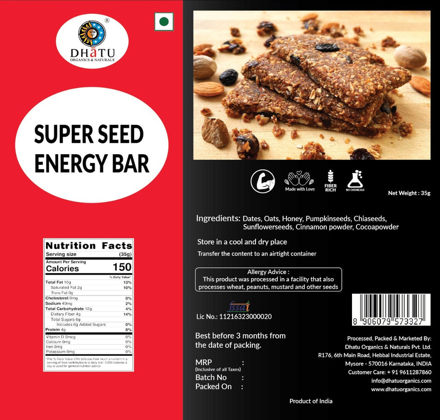 Super Seed Energy Bar 35g