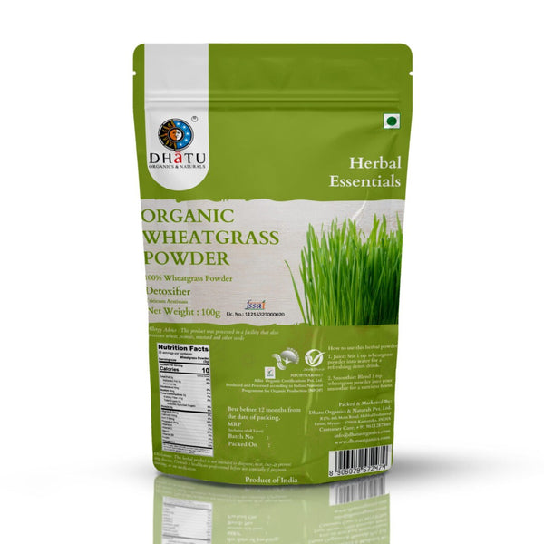 Organic Wheatgrass Powder 100g