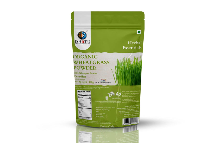 Organic Wheatgrass Powder 100g