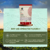 Organic Sprouted Wheat Flour 500g | Improved Digestion