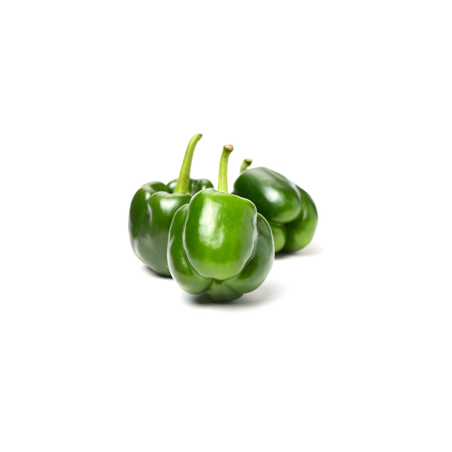 Organic Green Capsicum (Bell Pepper) 250g