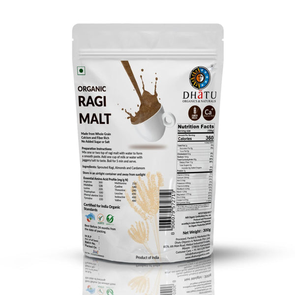 Organic Ragi Malt 300g